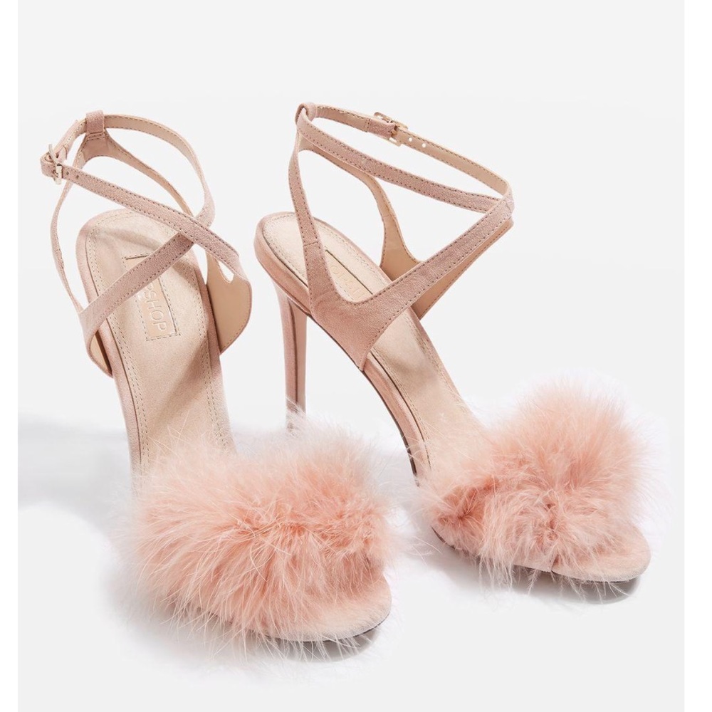 Top Shop Feather Sandals